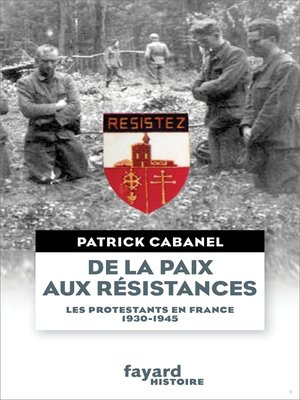 cover image of De la paix aux résistances